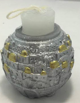Safed Havdallah Candle Jerusalem Design
