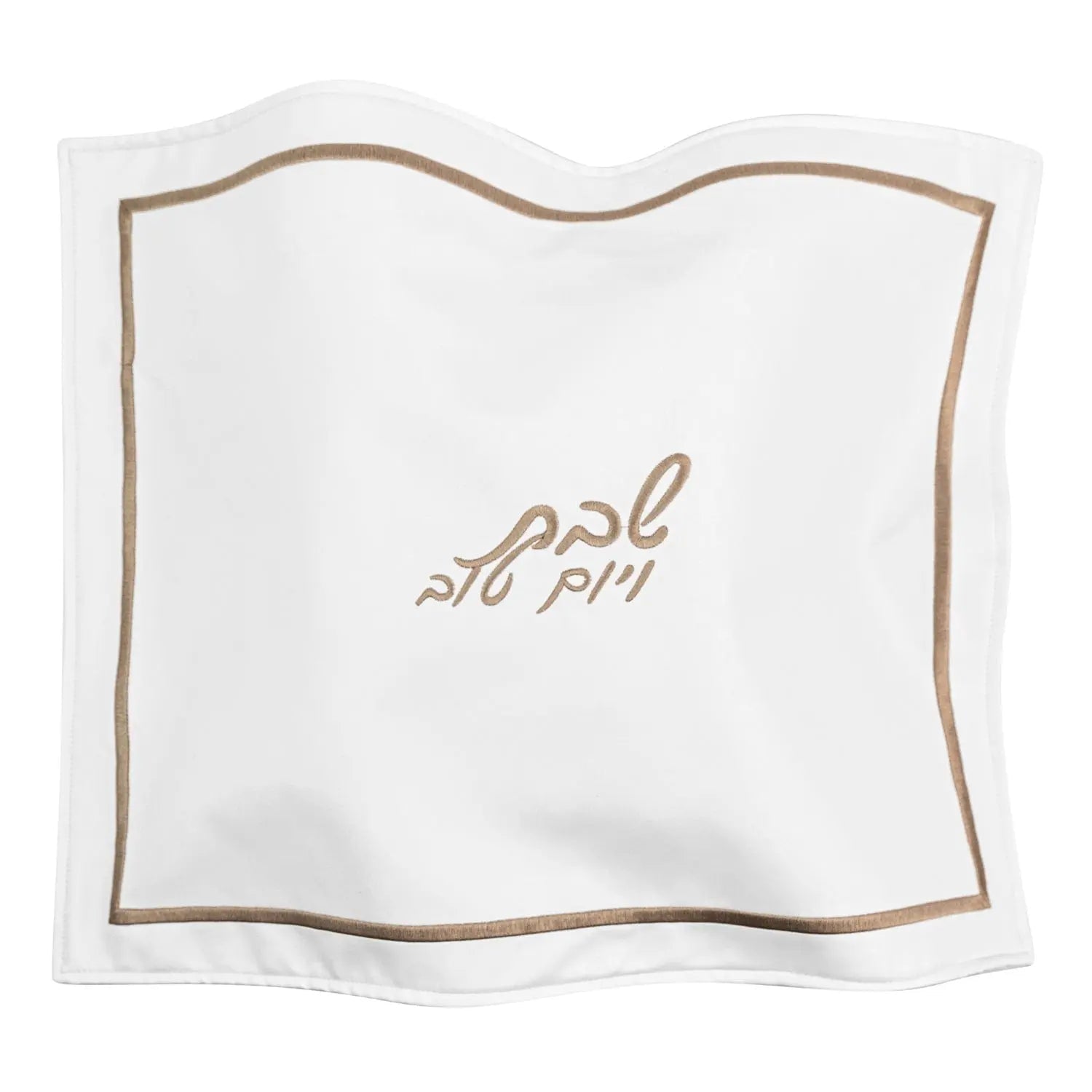 Hotel Style Challah Cover (Black) — Hotel-Style Black Leather Cover view 5 | Judaica Square Lakewood