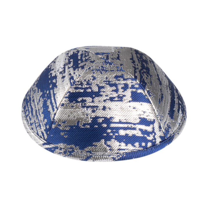 Splash Kippah – Silver Yarmulke