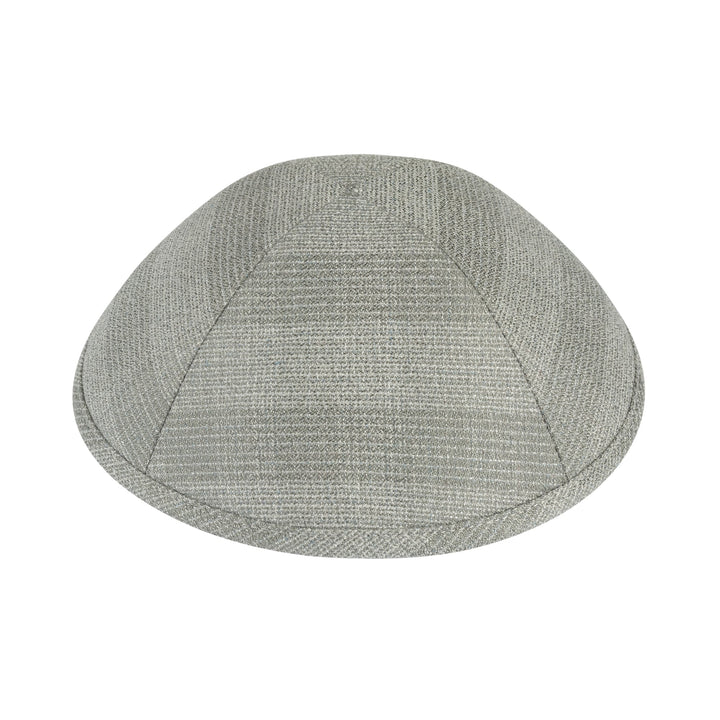 On Plaid Kippah – Gray Gray Yarmulke