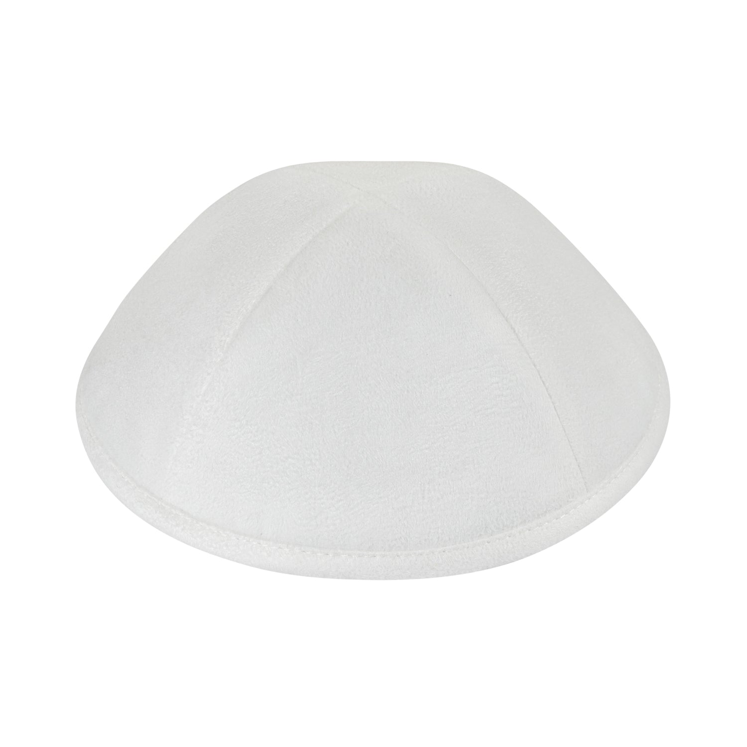 White Suede Kippah - iKippah by Judaica Square