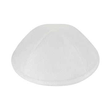 White suede iKippah kippah / yarmulke