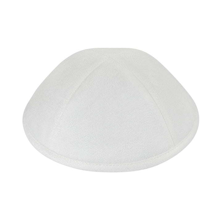 White Suede Kippah / Yarmulke