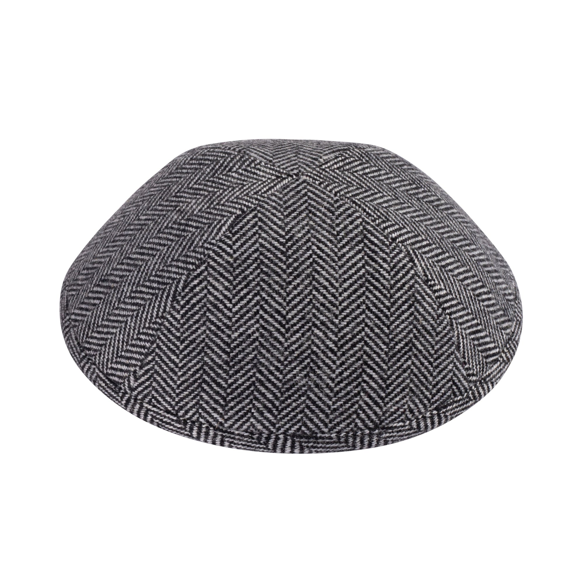 Gray Wool Kippah - iKippah by Judaica Square