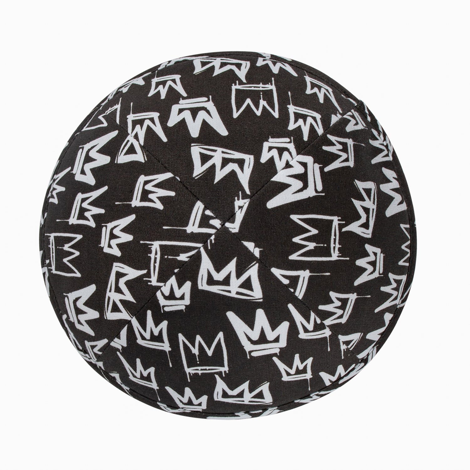 Yarmulka Kippah - side view showing six-panel design