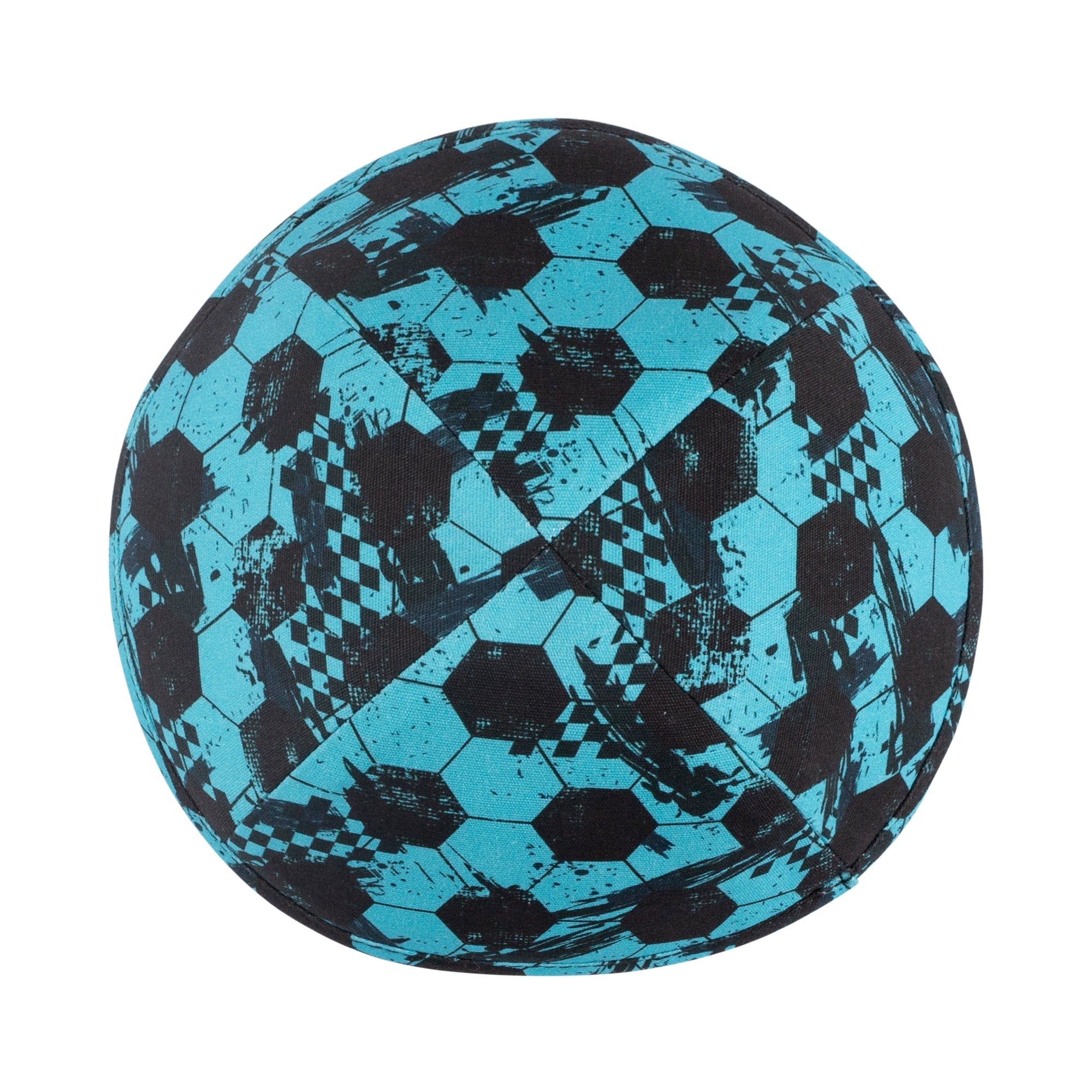 Yarmulka Kippah - side view showing six-panel design