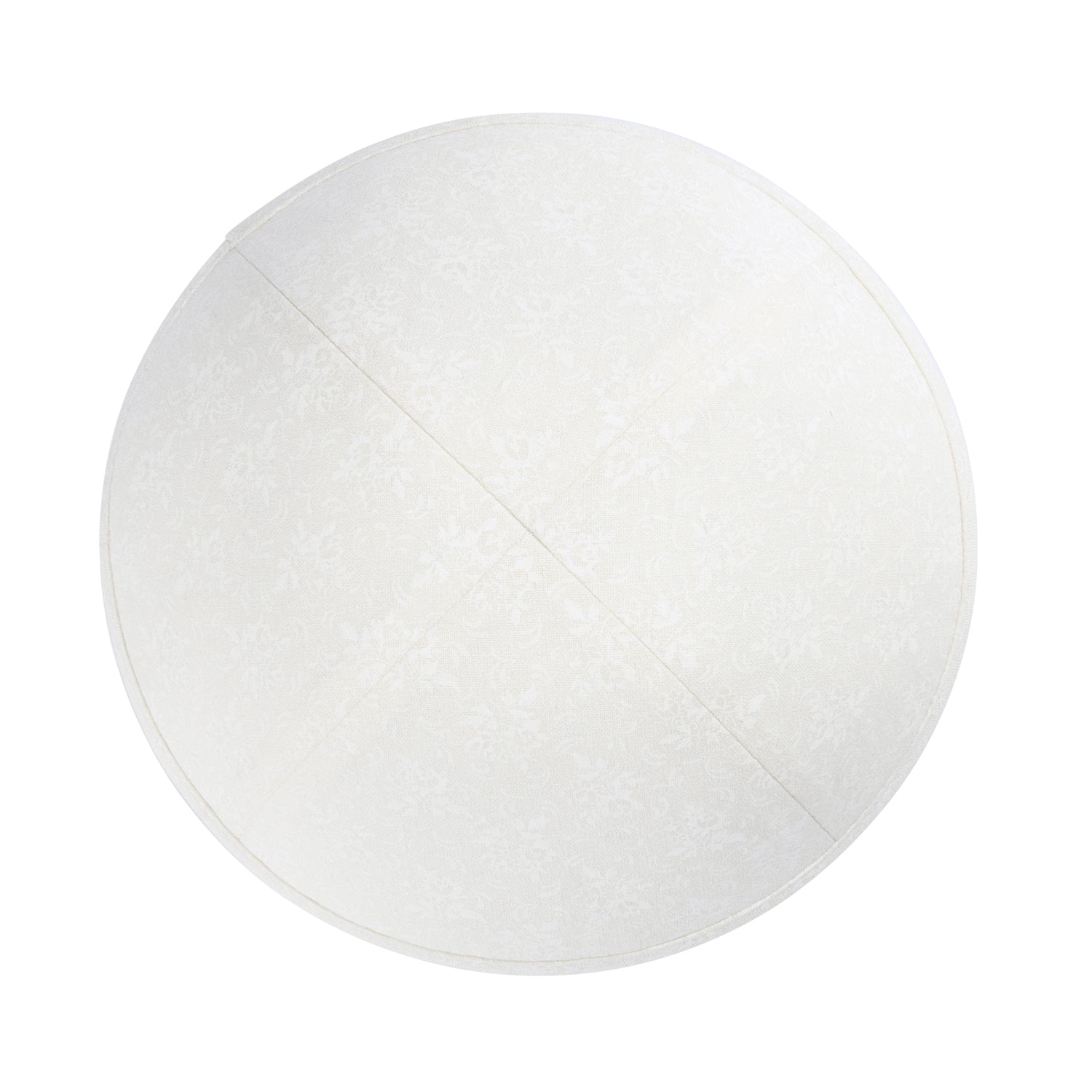 Yarmulka Kippah - side view showing six-panel design