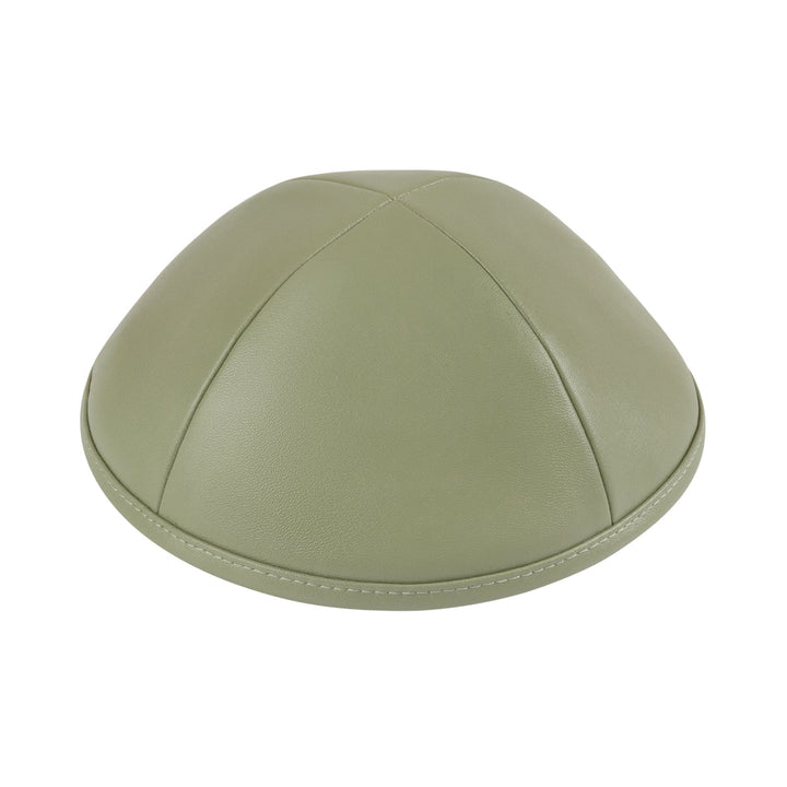 Sage Leather Kippah / Yarmulke
