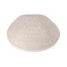 Tan Linen Kippah - iKippah by Judaica Square