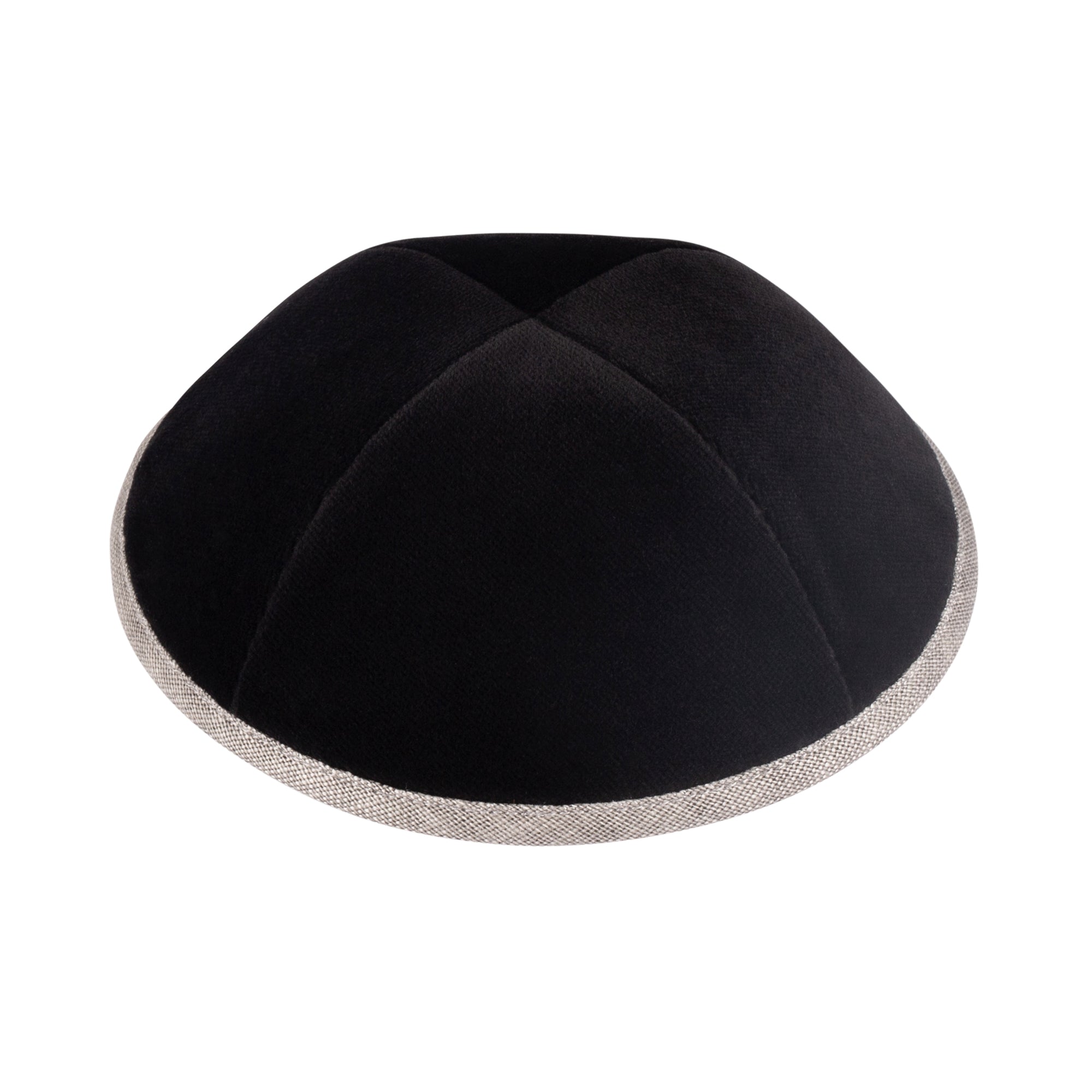 Black Velvet Kippah for Bar Mitzvah - iKippah by Judaica Square