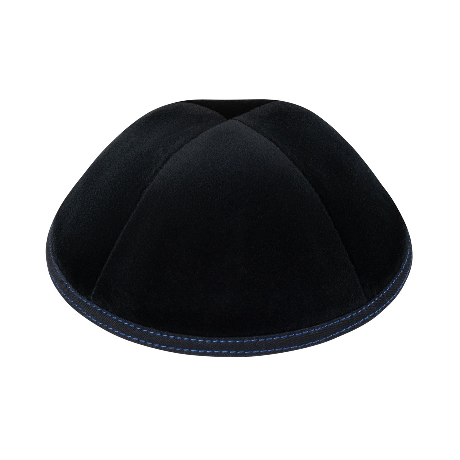 Black Velvet Kippah for Bar Mitzvah - iKippah by Judaica Square