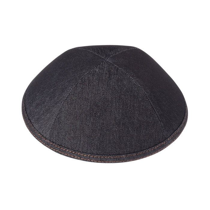 Black Denim Kippah for Boys - iKippah by Judaica Square
