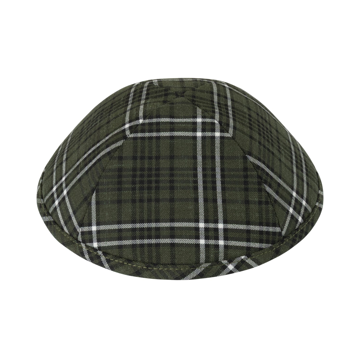 Olive Cotton Kippah for Boys - iKippah by Judaica Square