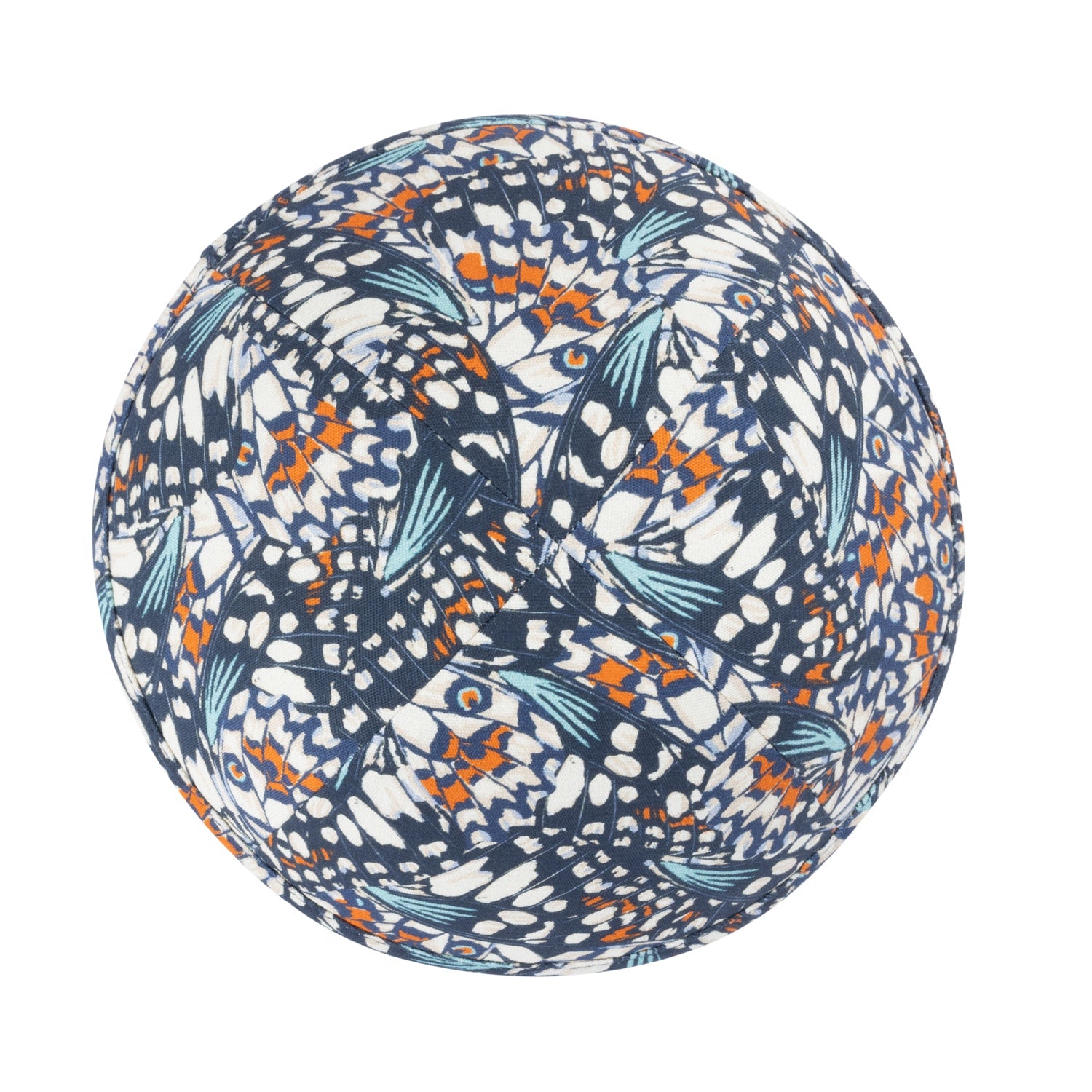 Yarmulka Kippah - side view showing six-panel design