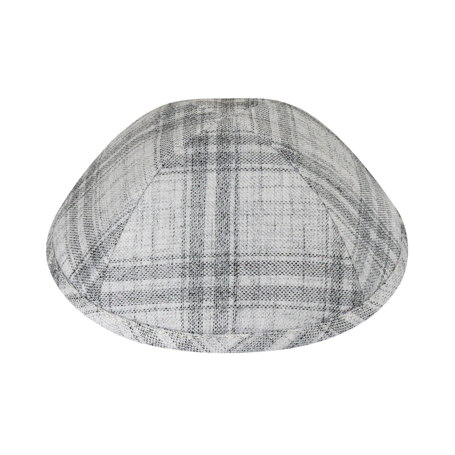 iKippah Faded White Plaid Yarmulka
