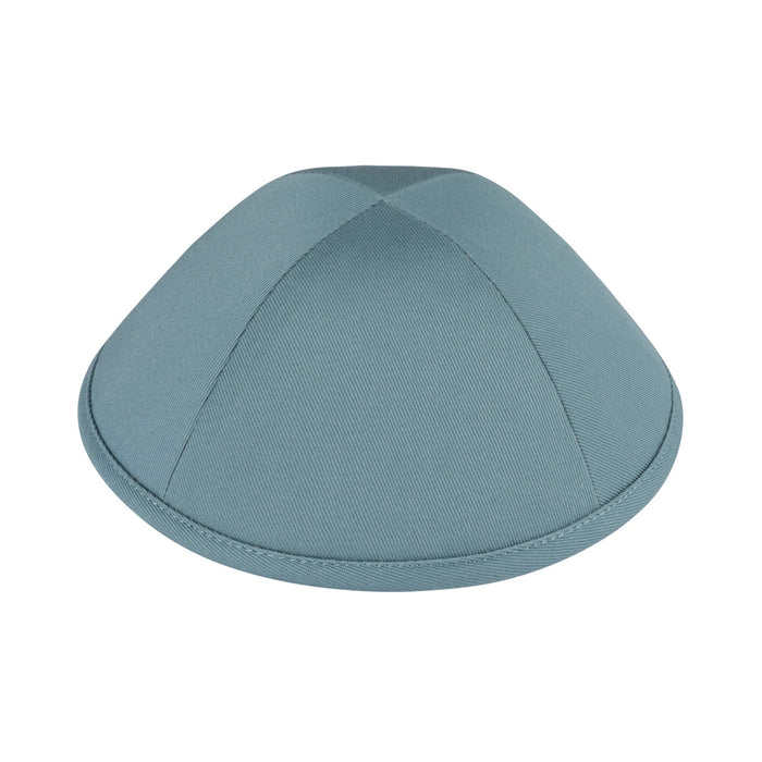 Blue Cotton Kippah for Boys - iKippah by Judaica Square