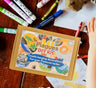 Passover ten plagues craft kit — wooden hanging circles, paint, pom poms and googly eyes | Judaica Square Lakewood