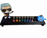 Grateful Dead Collector Menorah — rare band figure with nickel cups and wood letters | Judaica Square Lakewood