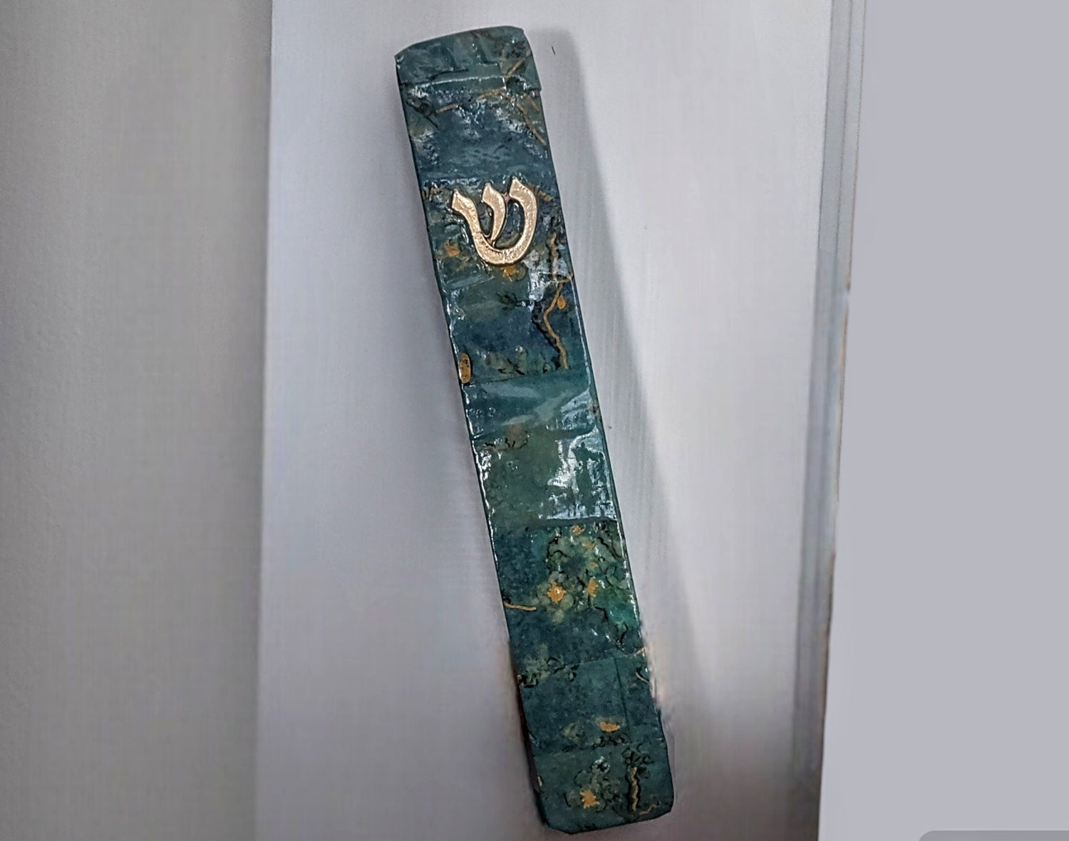 Van Gogh mezuzah collection — wood, aluminum and acrylic cases | Judaica Square Lakewood (view 5)