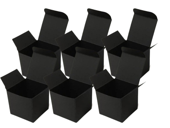 Black Box 2x2x2" - 6 pcs — Judaica Decor