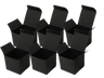 Black Box 2x2x2" - 6 pcs — Judaica Decor