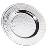 Kiddush Tray Hammered Design 925 Sterling Silver Coated 5" — Serving Tray