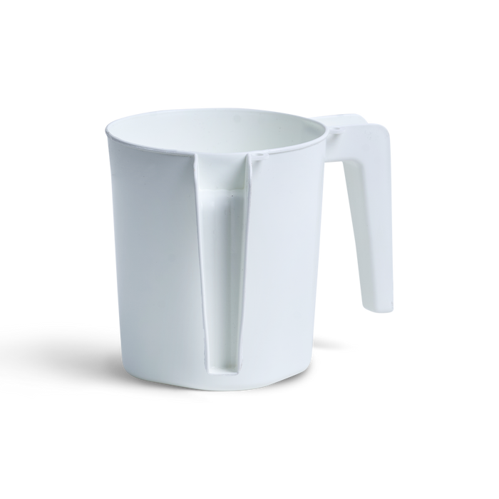 Plastic Washing Cup White (Case Quantity 150 Pcs) — Netilas Yadayim Cup