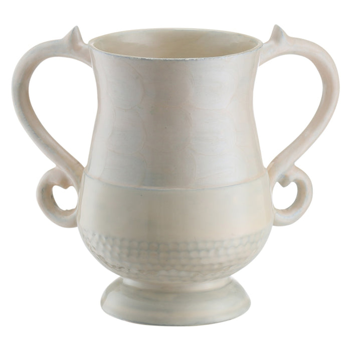 Aluminum Washing Cup 2 Tone Pearl — Netilas Yadayim Cup