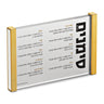Alexandria Acrylic Simanim Card Horizontal — Greeting Card