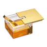 Alexandria Acrylic Square Honey Container — Judaica Decor