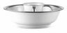 Acrylic Wash Cup Set Large White with Silver Rim — Netilas Yadayim Cup
