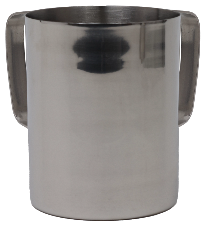 Washing Cup Stainless Steel — Netilas Yadayim Cup, item 57038