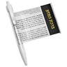 Bencher Pen White with Window — Tefillah Card