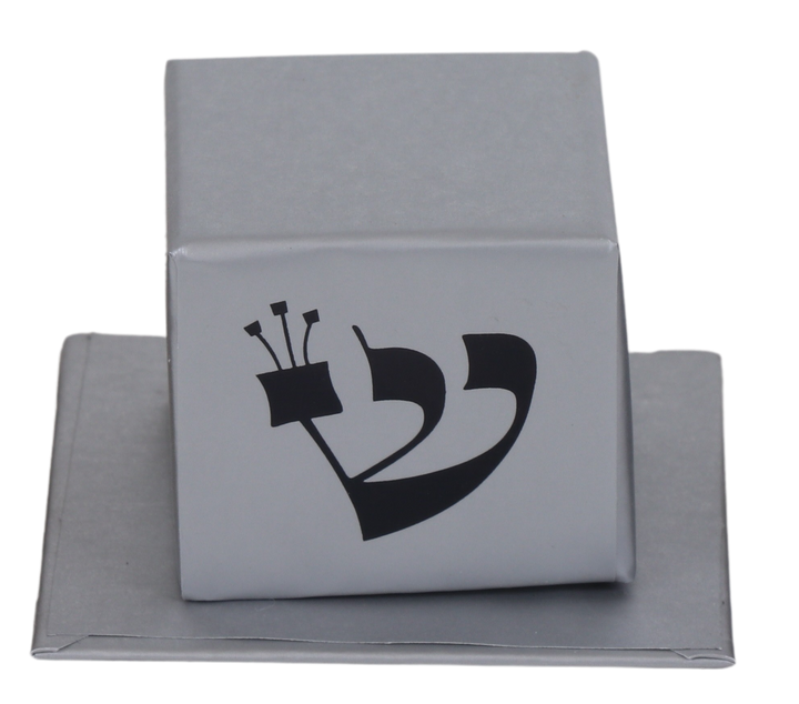 Silver Tefillin Box - 6pcs 2.5"x2.5"x1.5" — Tefillin Accessory (A&M Judaica)