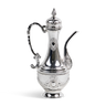 Chanukah Kriegel /Oil Bottle Silver Plated with Cover 10.5" — Judaica Decor