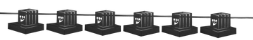 Black Tefillin Hanging Banner — Blessing Plaque