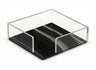 Napkin Holder Black & Silver Base