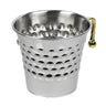 Stainless Steel Washing Cup Dotted Brass Short Handles — Netilas Yadayim Cup