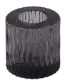 Black Wavy Crystal Candlestick 2" — Shabbos Candlesticks