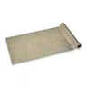 Velvet Runner Embossed with Gold Dot Lines 14 1/8" X 1 1/8" — Judaica Decor