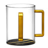 Premium Acrylic Washing Cup - Gold Trim & Marble Bottom — Netilas Yadayim Cup