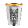 Kiddush Cup XP Design 925 Silver Coated 3 " ( 140 Ml 4.7 Oz)