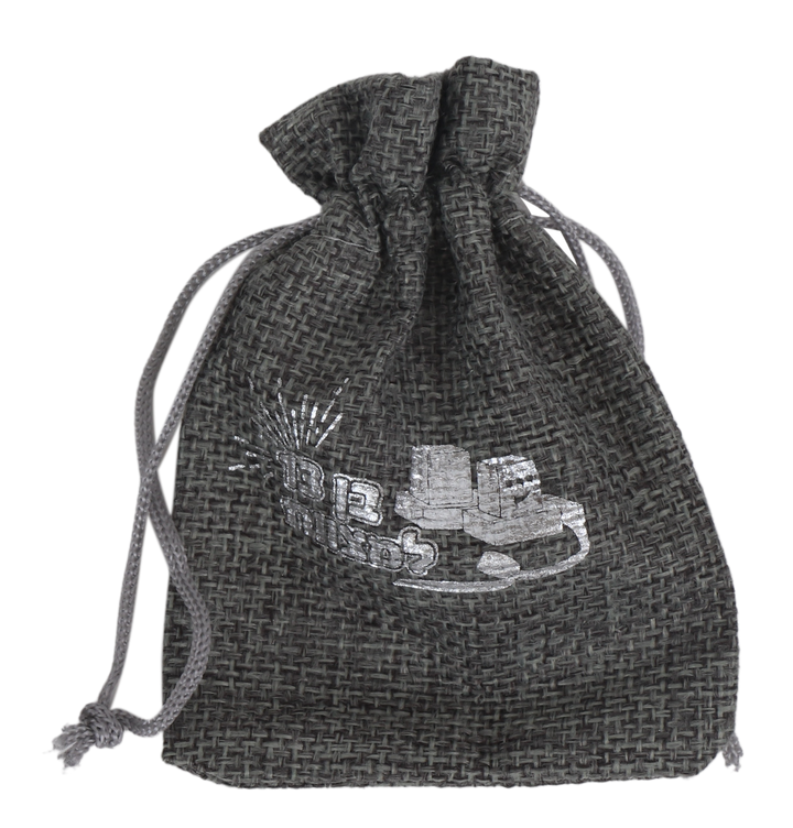 Silver & Grey Printed Tefillin Bags - 6pcs 3"x4" — Gift Packaging (A&M Judaica)