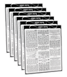Set of 6 Acrylic Benchers 8x9" — Sefer