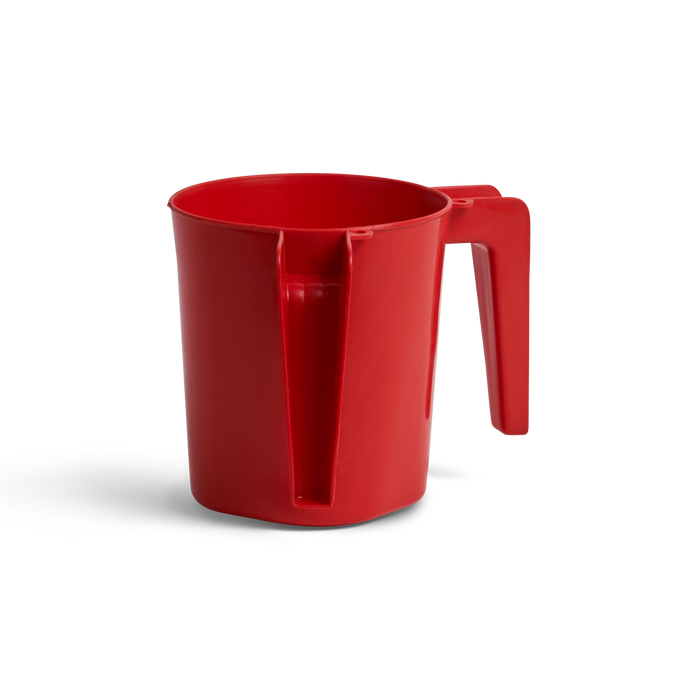 Plastic Washing Cup Red (Case Quantity 150 Pcs) — Netilas Yadayim Cup
