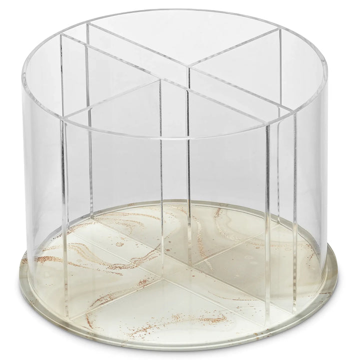 White Pearl Cutlery and Napkin Holder (A&M Judaica)