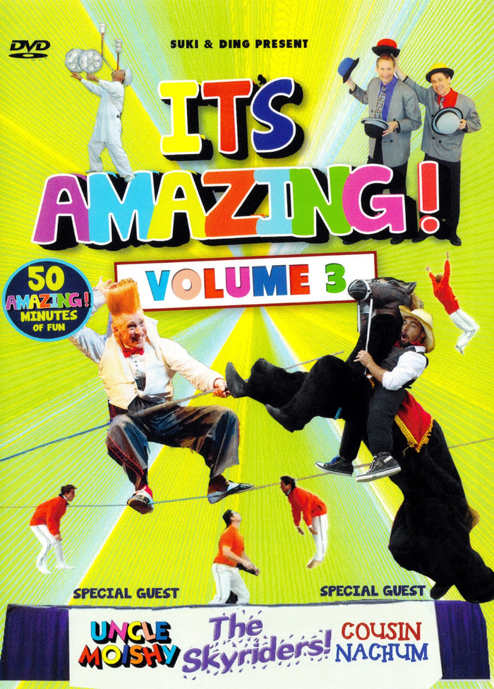 It's Amazing Vol 3 - DVD — Jewish music DVD | Judaica Square Lakewood