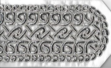 Gefluchten atarah style #733 tallis neckband | Judaica Square Lakewood
