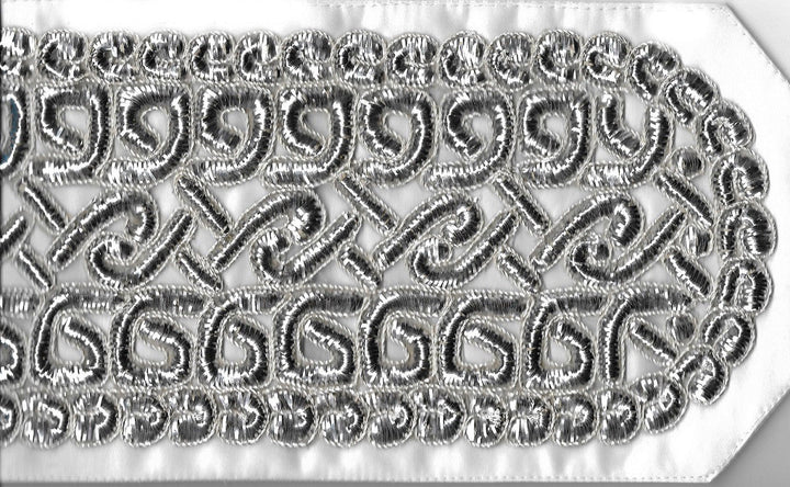Gefluchten atarah style #733 tallis neckband | Judaica Square Lakewood