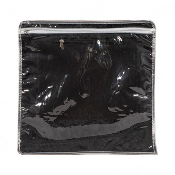 Plastic tefillin bag protector with black fabric back | Judaica Square Lakewood